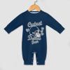 Baby Football Romper Outfit for Boys & Girls,Custom Baby Long Sleeve Clothes for Football Team Fans,Personalized Name Number view 3