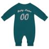 Baby Football Romper Outfit for Boys & Girls,Custom Baby Long Sleeve Clothes for Football Team Fans,Personalized Name Number view 4