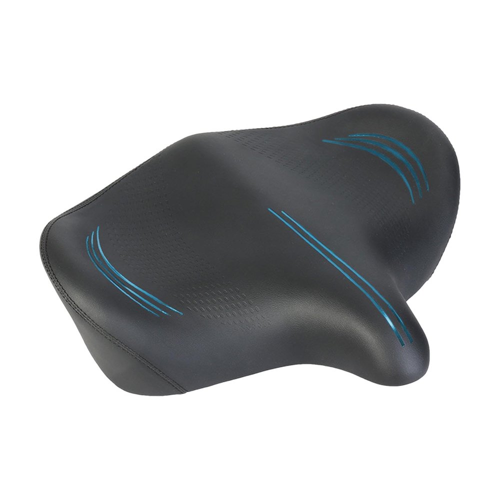 Bikes Seat Cushion - Comfortable Bicycles Seat Replacement, B!ke Saddles, Men Women Comfort Padded B!ke Seat-Bicycles Saddle with Shock Absorbing Padding, Cycling Seat Cushion Cover for Exercise Bikes