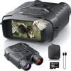 FNIRSI NVS40 4K Night Vision Goggles, for Dad Man Adult, Night Vision Binoculars with 4K Video 36M Photos, 32GB SD Card, 3" HD Screen Digital Infrared Binoculars for Day and Night view 1