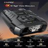 FNIRSI NVS40 4K Night Vision Goggles, for Dad Man Adult, Night Vision Binoculars with 4K Video 36M Photos, 32GB SD Card, 3" HD Screen Digital Infrared Binoculars for Day and Night view 2