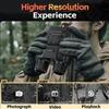 FNIRSI NVS40 4K Night Vision Goggles, for Dad Man Adult, Night Vision Binoculars with 4K Video 36M Photos, 32GB SD Card, 3" HD Screen Digital Infrared Binoculars for Day and Night view 3