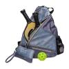 Glove It Sling Bag - 19 in x 13 in. Pickle Ball Bag w/Adjustable Strap, Clip-On Shoe Bag Included, Functional Pickleball Bag - Urban Bleu view 4