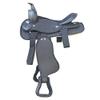 AD Saddlery Classic Western Barrel Racing Handmade Synthetic Cordura Horse Saddle Lightweight Barrel Racing Saddle Trail Tack Equestrian Horse Saddle Tack Size 10" to 18" inches S02 (12.5) view 1
