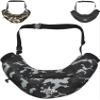 Penveer Hunting Hand Warmer Pouch  Water-Resistant Hand Muff with Adjustable Waist Strap, Ribbed Cuffs & Zipper Pocket for Cold Weather Hunting, Camping & Shooting (Grey Camo Adult) view 1