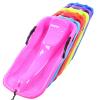 Flexible Snowboard Toboggan Master Heavy Duty Snow Sledge Sleigh Slider for Winter Outdoor, Purple view 2