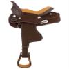AD Saddlery Classic Western Barrel Racing Handmade Synthetic Cordura Horse Saddle Lightweight Barrel Racing Saddle Trail Tack Equestrian Horse Saddle Tack Size 10" to 18" inches S34 (12.5) view 1