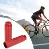 1 Pair Bike Pedal Pegs Aluminum Alloy Anti-Skid Foot Pegs for 3/8 inch Front and Rear Bike Axles(red) view 2
