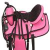 AD Saddlery Classic Western Barrel Racing Handmade Synthetic Cordura Horse Saddle Lightweight Barrel Racing Saddle Trail Tack Equestrian Horse Saddle Tack Size 10" to 18" inches SS04 (10.5) view 1