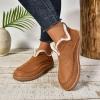 Snow Boots for Women Water Resistant Fuzzy Classic Ankle Winter Snow Low Boots Faux Fur Lining Anti-Slip Ankle Booties view 4