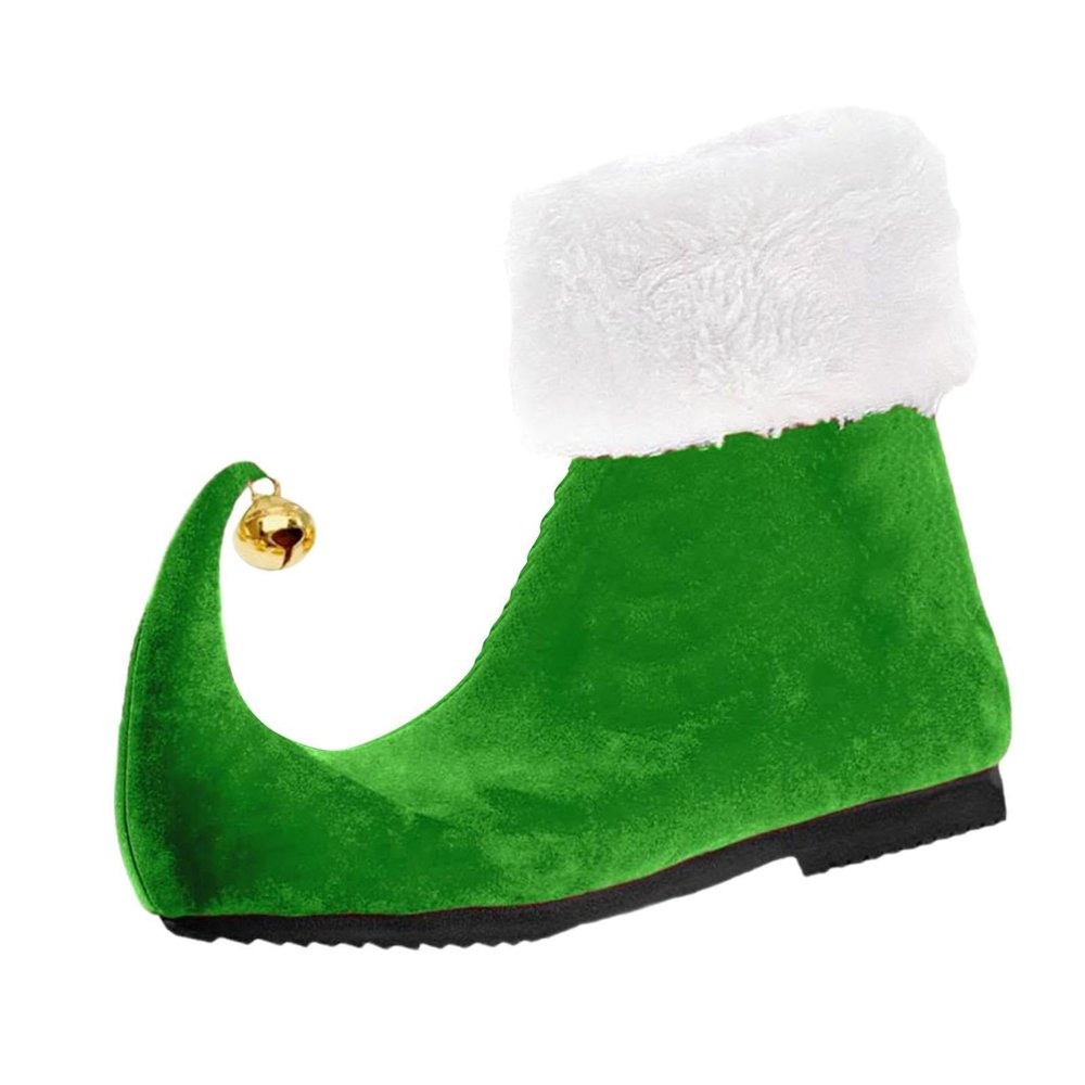 LCSVCCXA Festive Elf Footwear for Adults - Holiday, 42
