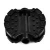 2pcs Plastic Pedals, For Child Bicycle Tricycle Bike Replacement Pedals, Black view 3