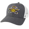 Northern Kentucky University Embroidered Primary Logo Official Collegiate Team Logo Adjustable Snapback Trucker Hat - Unisex for Men and Women, Athletic Heather view 1