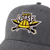 Northern Kentucky University Embroidered Primary Logo Official Collegiate Team Logo Adjustable Snapback Trucker Hat - Unisex for Men and Women, Athletic Heather view 4