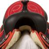 AD Saddlery Classic Western Barrel Racing Handmade Synthetic Cordura Horse Saddle Lightweight Barrel Racing Saddle Trail Tack Equestrian Horse Saddle Tack Size 10" to 18" inches SS22 (10) view 3