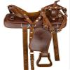 AD Saddlery Classic Western Barrel Racing Handmade Synthetic Cordura Horse Saddle Lightweight Barrel Racing Saddle Trail Tack Equestrian Horse Saddle Tack Size 10" to 18" inches SS20 (12.5) view 1