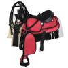 AD Saddlery Classic Western Barrel Racing Handmade Synthetic Cordura Horse Saddle Lightweight Barrel Racing Saddle Trail Tack Equestrian Horse Saddle Tack Size 10" to 18" inches SS37 (12.5) view 1