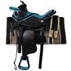 AD Saddlery Classic Western Barrel Racing Handmade Synthetic Cordura Horse Saddle Lightweight Barrel Racing Saddle Trail Tack Equestrian Horse Saddle Tack Size 10" to 18" inches SS52 (10.5) view 1