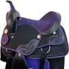 AD Saddlery Classic Western Barrel Racing Handmade Synthetic Cordura Horse Saddle Lightweight Barrel Racing Saddle Trail Tack Equestrian Horse Saddle Tack Size 10" to 18" inches SS49 (17.5) view 3