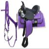 AD Saddlery Classic Western Barrel Racing Handmade Synthetic Cordura Horse Saddle Lightweight Barrel Racing Saddle Trail Tack Equestrian Horse Saddle Tack Size 10" to 18" inches SS45 (11.5) view 1
