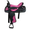 AD Saddlery Classic Western Barrel Racing Handmade Synthetic Cordura Horse Saddle Lightweight Barrel Racing Saddle Trail Tack Equestrian Horse Saddle Tack Size 10" to 18" inches SS53 (10.5) view 2