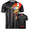 fox & fury Soccer Jersey for Mexico, Colombia, Cuba, Peru, Guatemala, Brazil, Honduras, El Salvador, Venezuela, Jamaica, Haiti (US, Alpha, X-Small, Regular, Regular, Peru) view 1