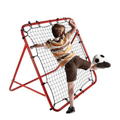 Sarkoyar Soccer Rebounder,Adjustable Rebound Net Kickback Rebound Net,Portable Soccer Rebounder Net Fit Easy Setup Rebounder Gifts & Equipment for Kids Adults Softball Baseball Football Training Red