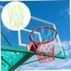 KICHOUSE Luminous Basketball Net Nylon Replacement Net for Standard Basketball Hoops Weather-Resistant Easy to Install for and Dunking Fun view 2