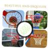 KICHOUSE Luminous Basketball Net Nylon Replacement Net for Standard Basketball Hoops Weather-Resistant Easy to Install for and Dunking Fun view 3