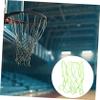 KICHOUSE Luminous Basketball Net Nylon Replacement Net for Standard Basketball Hoops Weather-Resistant Easy to Install for and Dunking Fun view 4