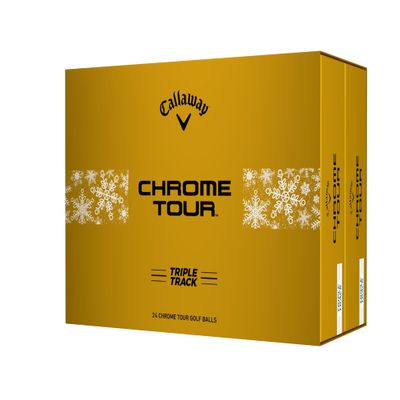 Callaway Golf Chrome Tour Golf Balls (Triple Track, 2 Dozen (White)