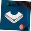 Vanzack Pool Table Corner Protector - Metal Corner Guard for Billiard Tables - Silver view 4
