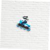 ULTECHNOVO Ice Skates Holder Wall Mount Display Rack Sturdy Roller Skates Storage for Families Space-saving Design for Easy Installation and Organization view 3