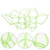 BCOATH Luminous Basketball Net Durable Nylon Replacement Net Easy to Install for Standard Hoops for Boy Girl and Wear-Resistant and Design view 2