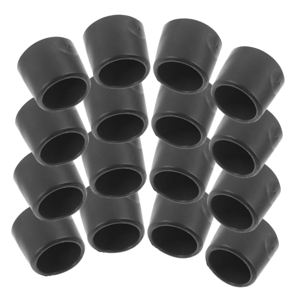 Parliky 16pcs Foosball Table Rod Plugs Football Machine Cap Foosball Pole Covers Replacement End Caps