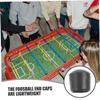 Parliky 16pcs Foosball Table Rod Plugs Football Machine Cap Foosball Pole Covers Replacement End Caps view 3