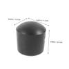 Parliky 16pcs Foosball Table Rod Plugs Football Machine Cap Foosball Pole Covers Replacement End Caps view 4