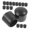 BIUDECO 16pcs Foosball Rod Safety End Caps for Easy Installation Foosball Table Accessories for Standard Tables Lightweight and Convenient Pole view 1