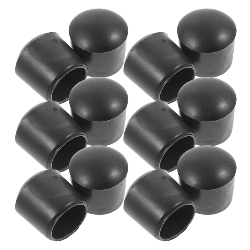 BRIGHTFUFU 16pcs Foosball End Caps Replacement Foosball Rod Plug Safety Cover for Football Table Accessories