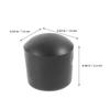 BRIGHTFUFU 16pcs Foosball End Caps Replacement Foosball Rod Plug Safety Cover for Football Table Accessories view 2