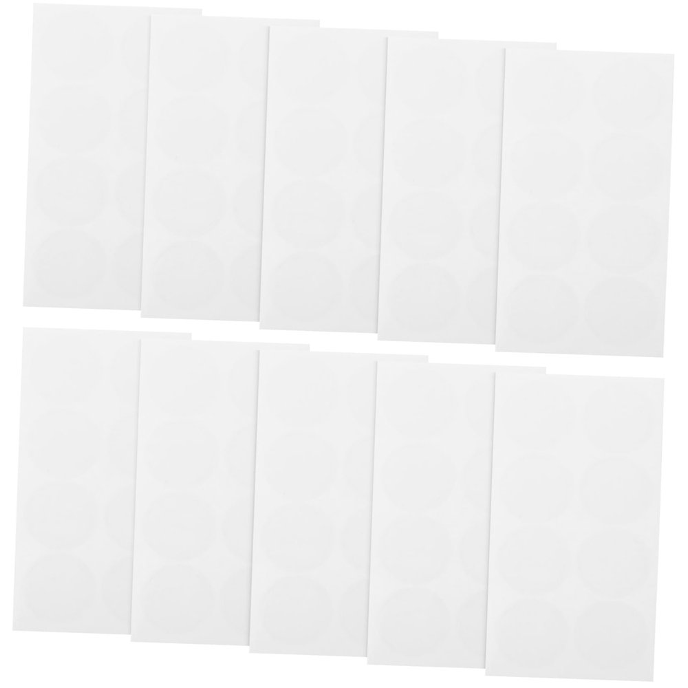 KICHOUSE 10sheets Uv Testing Stickers of Sun Block Patches for Uv Protection Portable Tiny Stickers for Outdoor Activities