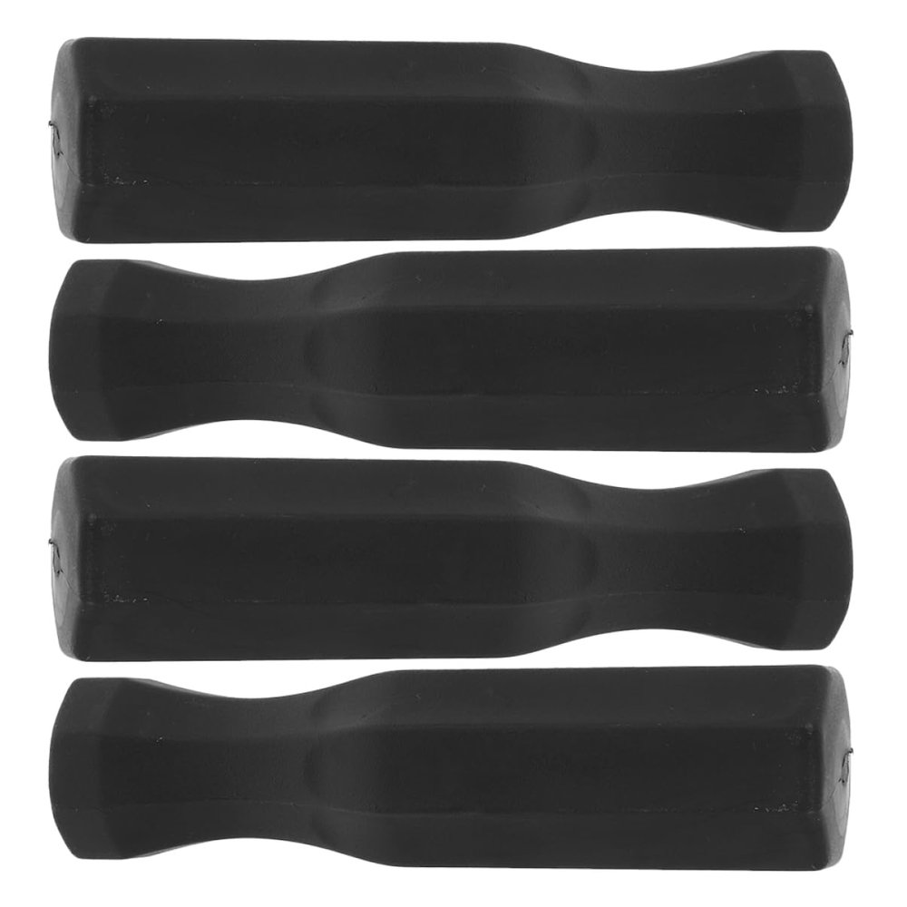 Anneome 4pcs Ergonomic Table Football Handles Durable Wear-Resistant Grips for Foosball Machines Easy Installation Comfortable Football Grip Parts