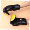 BESPORTBLE 1pair Adult Boxing Gloves for Kickboxing Stylish Thai Sparring Gear Shockproof Padding for Comfortable Training Mitts for Sparring and Impact Resistance view 2