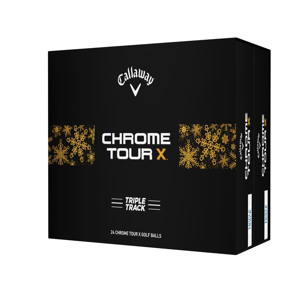 Callaway Golf Chrome Tour X Golf Balls (Triple Track, 2 Dozen (White)