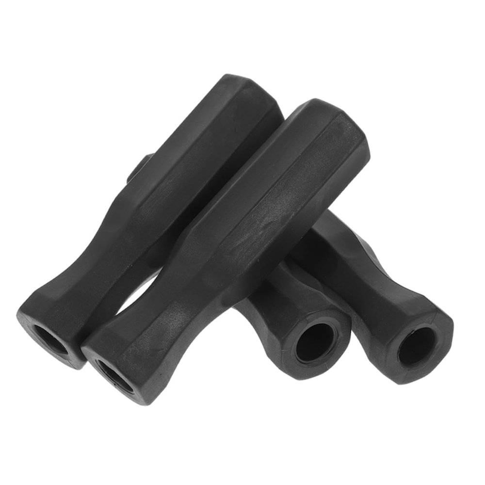 Gogogmee 4pcs Foosball Table Parts Foosball Pole Handles Wear-Resistant Easy to Install for Youth Football Accessories