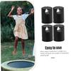 WOONEKY 6pcs Plastic Trampoline Pole Caps Easy Installation Trampoline Accessories for Safe Enclosure Replacement view 3