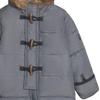 OshKosh Bgosh Baby Boys Hooded Snowsuit with Faux Fur Trim  Warm Winter One-Piece for Kids, Grey, 6/9 Months view 4