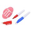 ariarly Line Drawing Device Marker Stencil Ball 3 Line Marker for Alignment (Roseate) view 4