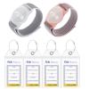 2 Packs Princess Cruise Medallion Holder Compatible for Princess Cruise Medallion4 Pack Cruise Luggage Tag Holder for Princess Cruise Ships (Grey-Pink) view 1
