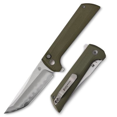 North Mountain Blade Chop 2 Green G10 real SLD-Magic SAN MAI Tanto